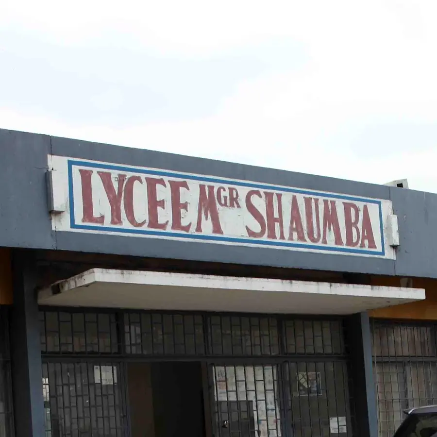 L’entrée du Lycée Mgr Shaumba